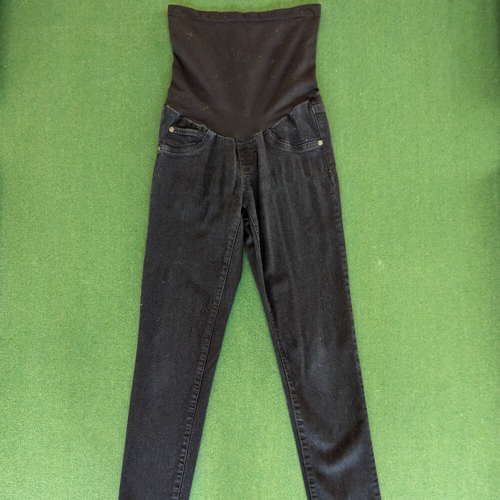 led Black Skinny Jeans 25